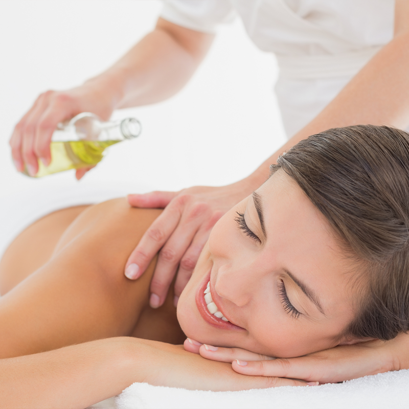 Body Scrub & Natural oil Massage